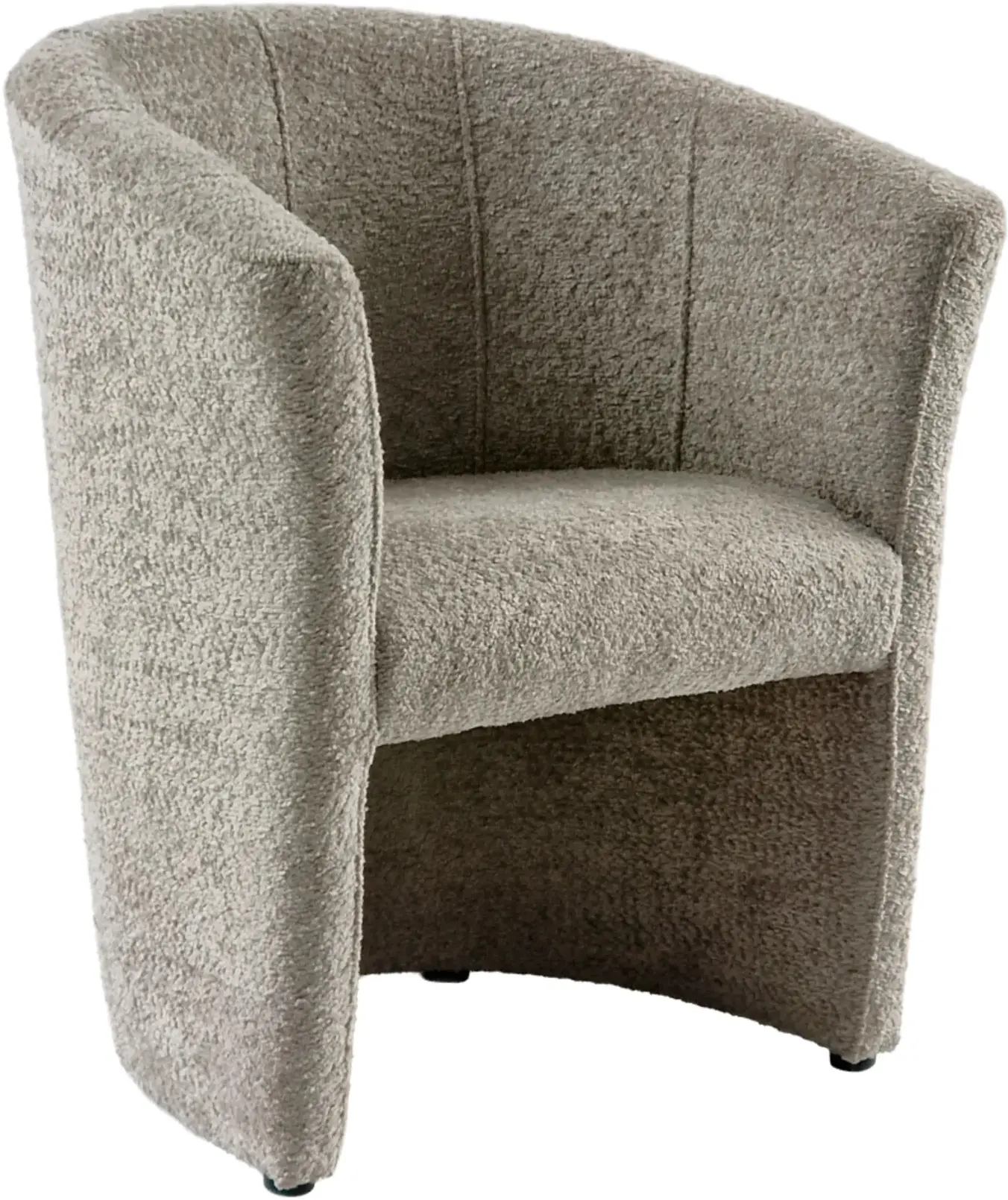 Fotoliu Tempo Kondela Cuba Coral Boucle 50 (Taupe) - 2