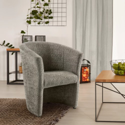 Fotoliu Tempo Kondela Cuba Coral Boucle 50 (Taupe)