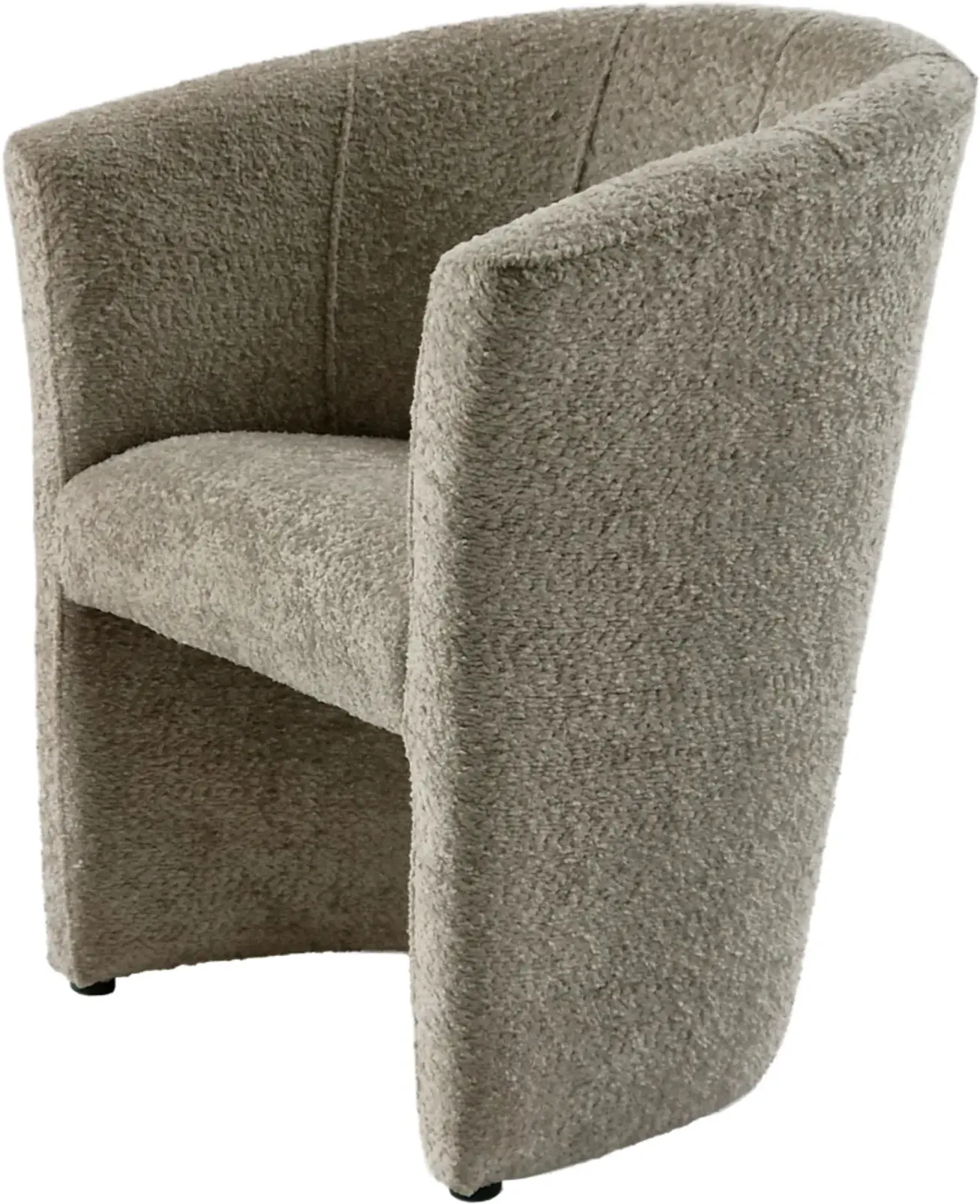 Fotoliu Tempo Kondela Cuba Coral Boucle 50 (Taupe) - 5