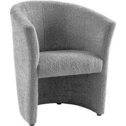 Кресло Tempo Kondela Cuba Coral Boucle 75 (Grey) Thumb