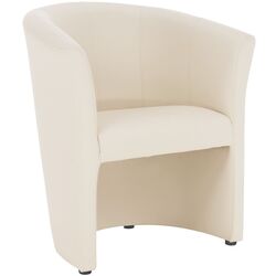 Fotoliu Tempo Kondela Cuba Leather (Beige)