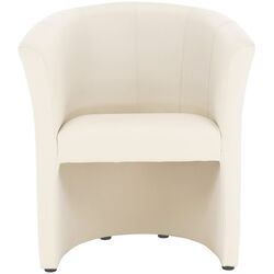 Fotoliu Tempo Kondela Cuba Leather (Beige) Thumb