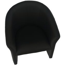 Fotoliu Tempo Kondela Cuba Leather (Black) Thumb