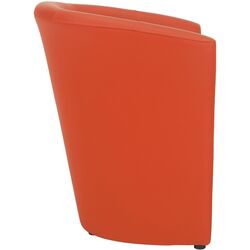 Fotoliu Tempo Kondela Cuba Leather (Orange) Thumb