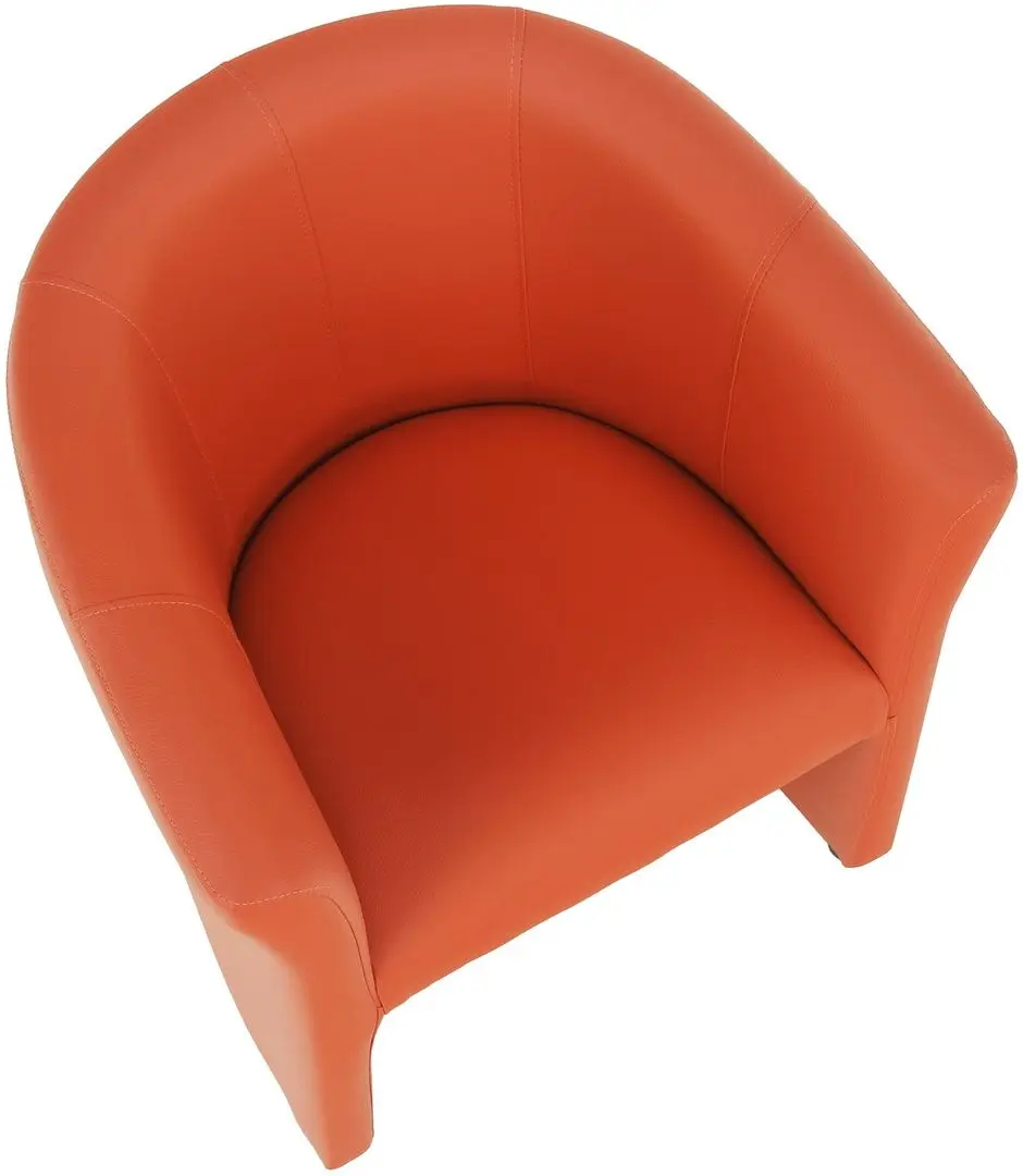 Fotoliu Tempo Kondela Cuba Leather (Orange)
