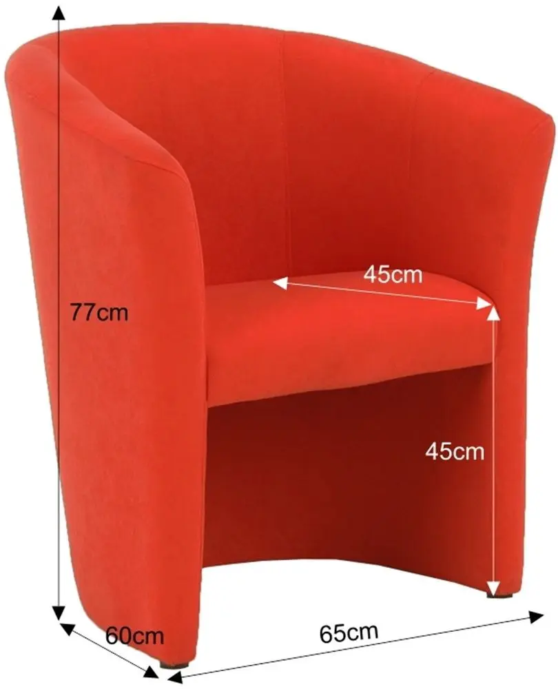 Кресло Tempo Kondela Cuba (Orange)