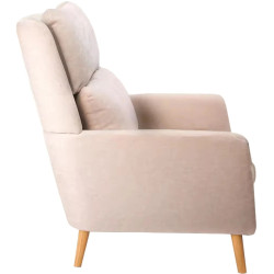 Fotoliu Tempo Kondela Demir (Beige) Thumb