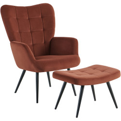 Кресло Tempo Kondela Haben (Brown/Black) Thumb