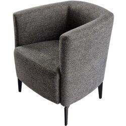 Fotoliu Tempo Kondela Kapy (Gray/Black) Thumb