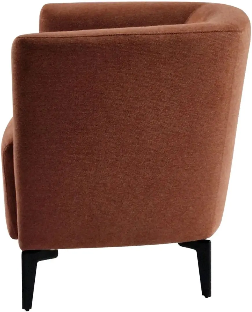 Fotoliu Tempo Kondela Kapy Matana 07 (Terracotta/Black) - 4