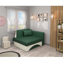 Кресло Tempo Kondela Kubos New Uni (Green/Beige)