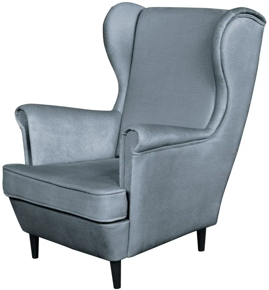 Fotoliu Tempo Kondela Lefo (Blue-Grey/Wenge)