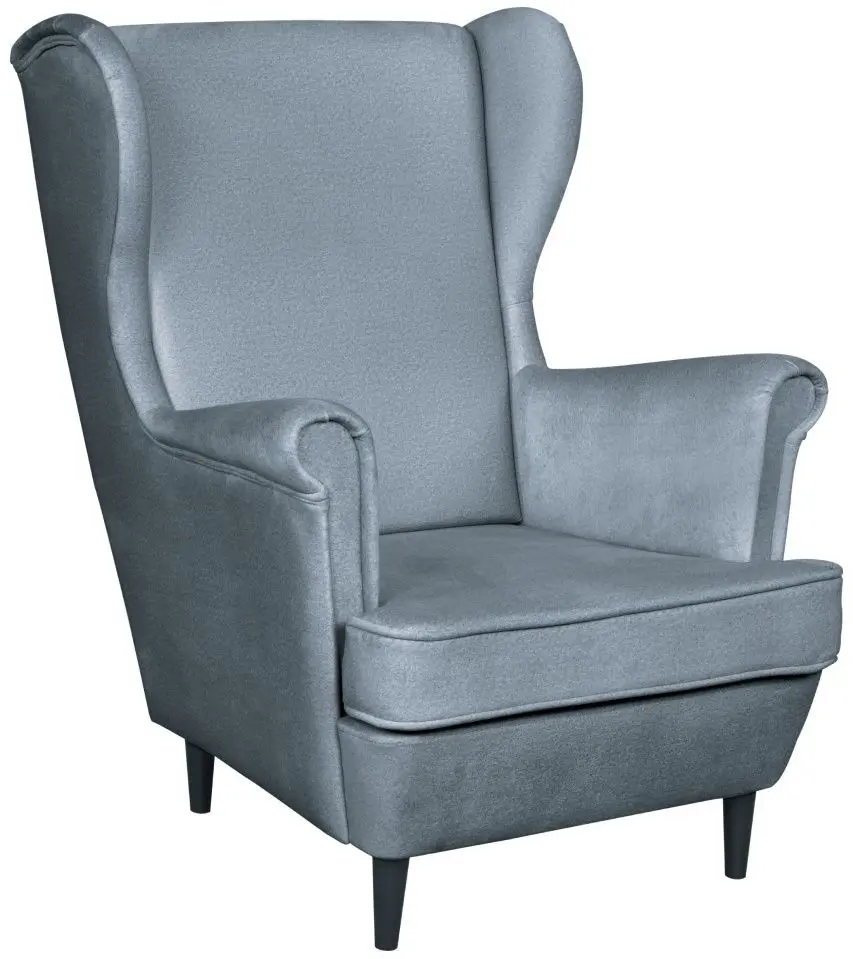 Fotoliu Tempo Kondela Lefo (Blue-Grey/Wenge)