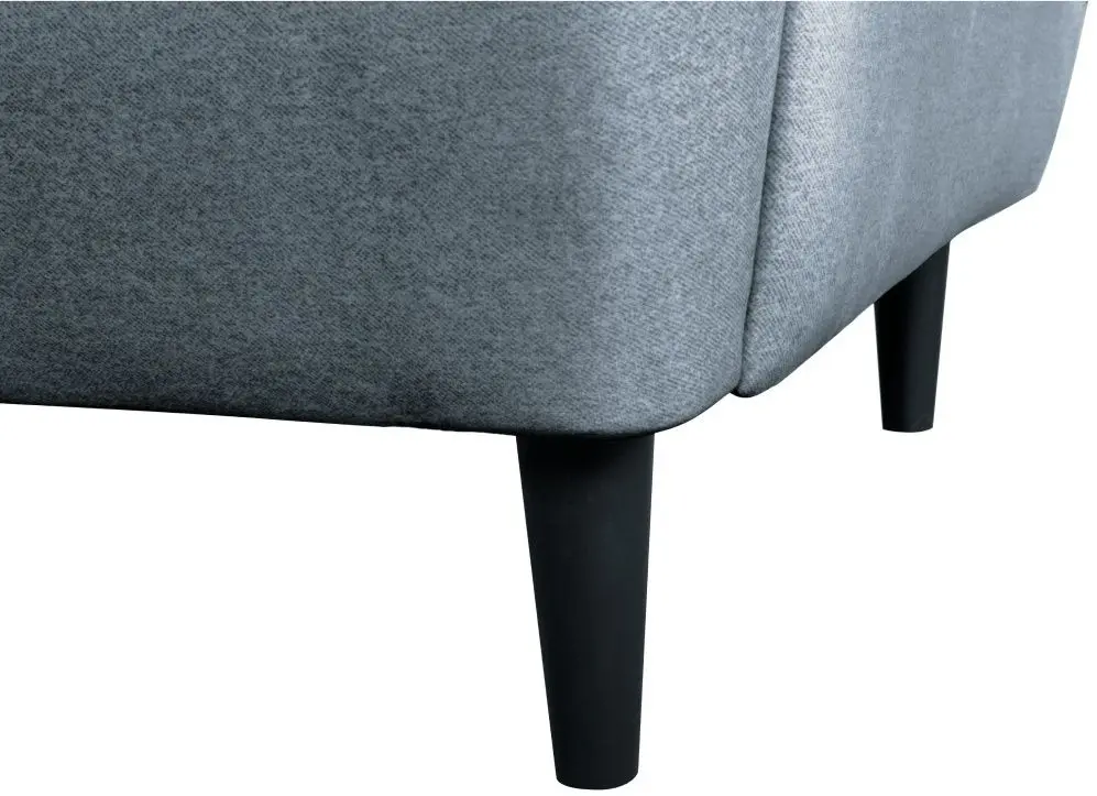 Fotoliu Tempo Kondela Lefo (Blue-Grey/Wenge)