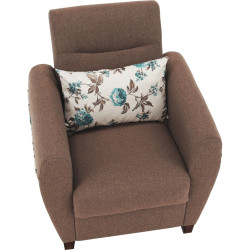 Fotoliu Tempo Kondela Milo (Dark Beige) Thumb