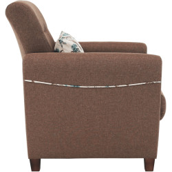 Fotoliu Tempo Kondela Milo (Dark Beige) Thumb