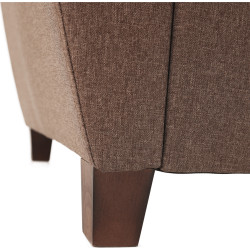 Fotoliu Tempo Kondela Milo (Dark Beige) Thumb