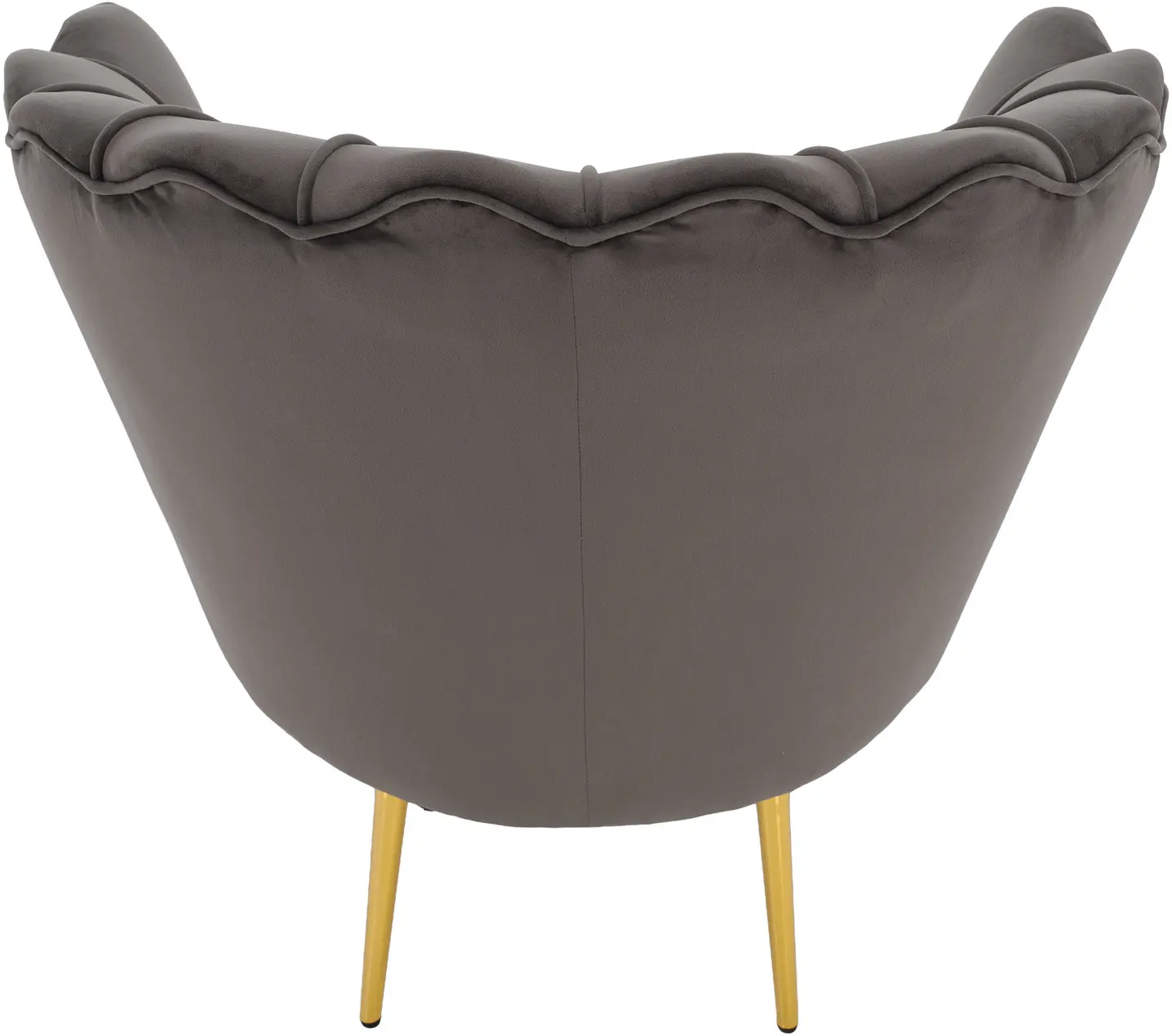 Fotoliu Tempo Kondela Nobleo (Gray Brown/Golden)