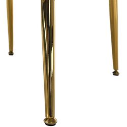 Fotoliu Tempo Kondela Noblin (Beige/Golden Chrome) Thumb