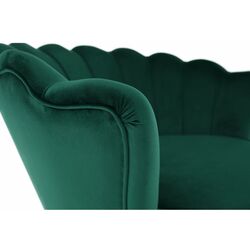 Fotoliu Tempo Kondela Noblin New (Emerald/Golden Chrome) Thumb