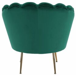 Fotoliu Tempo Kondela Noblin New (Emerald/Golden Chrome) Thumb