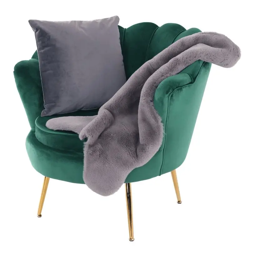 Fotoliu Tempo Kondela Noblin New (Emerald/Golden Chrome)