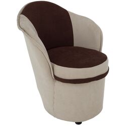 Кресло Tempo Kondela Persi (Beige/Brown) Thumb