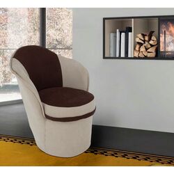 Кресло Tempo Kondela Persi (Beige/Brown) Thumb