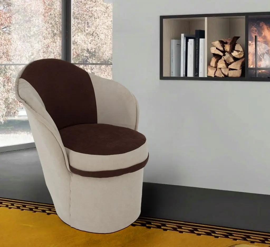 Кресло Tempo Kondela Persi (Beige/Brown)