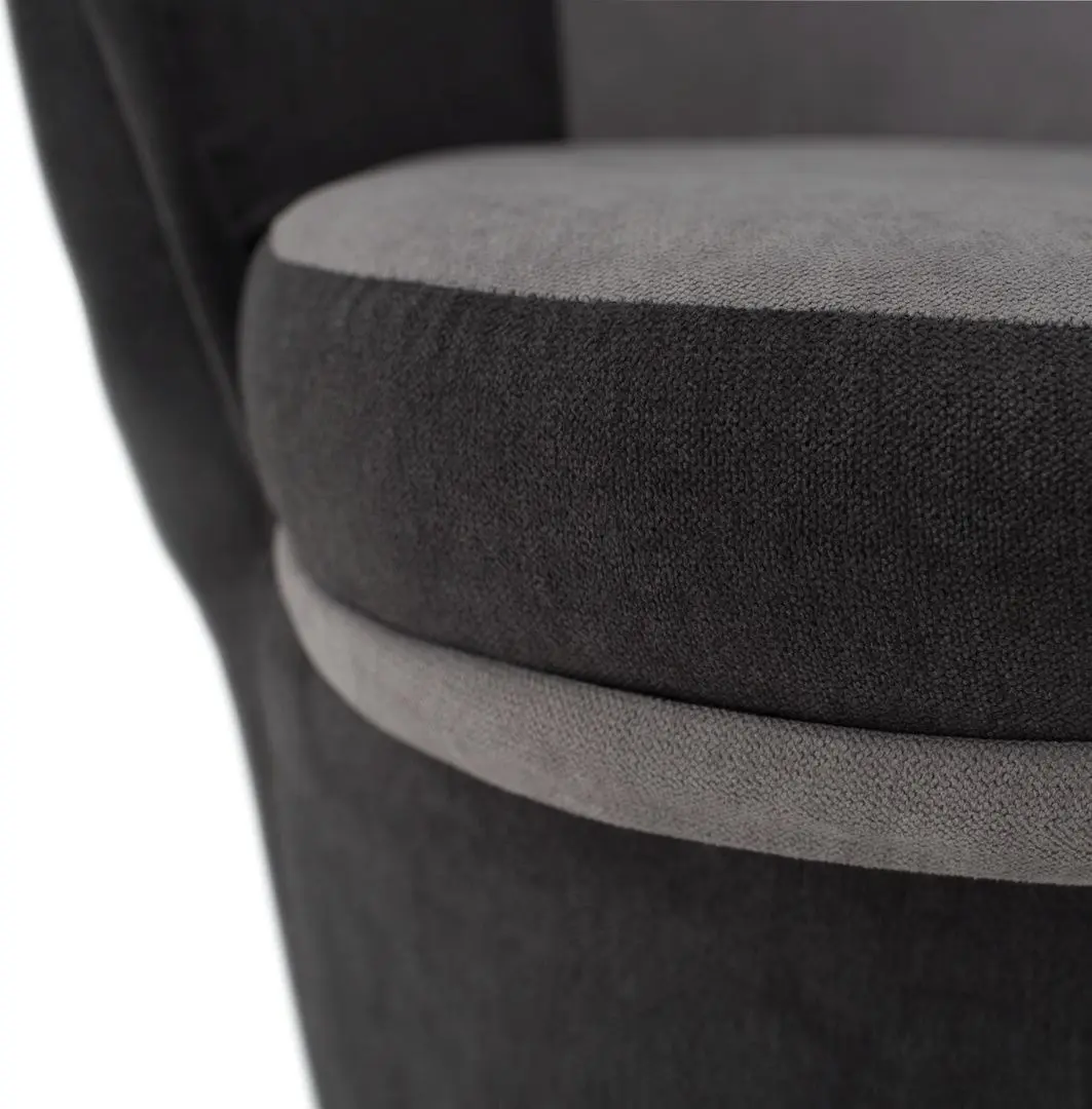 Кресло Tempo Kondela Persi (Dark Gray/Light Gray)