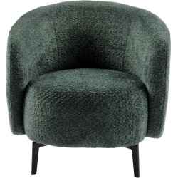 Fotoliu Tempo Kondela Preso (Green/Black) Thumb