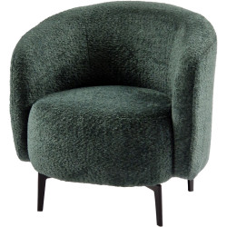 Fotoliu Tempo Kondela Preso (Green/Black) Thumb