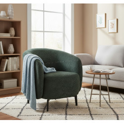 Fotoliu Tempo Kondela Preso (Green/Black)