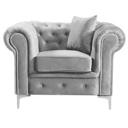 Fotoliu Tempo Kondela Romano (Light Gray) Thumb