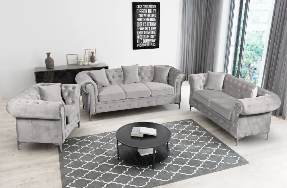 Fotoliu Tempo Kondela Romano (Light Gray)