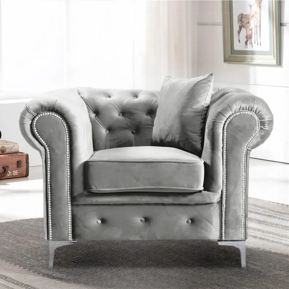 Fotoliu Tempo Kondela Romano (Light Gray)