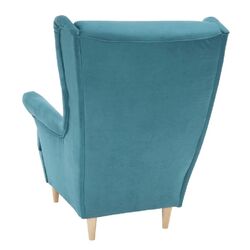 Fotoliu Tempo Kondela Rufino 2 New (Petrol/Beech) Thumb