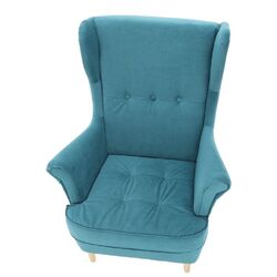 Fotoliu Tempo Kondela Rufino 2 New (Petrol/Beech) Thumb