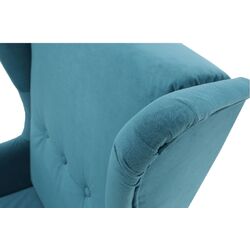 Fotoliu Tempo Kondela Rufino 2 New (Petrol/Beech) Thumb