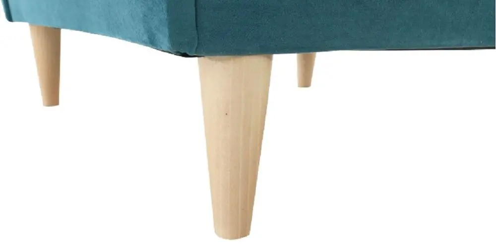 Fotoliu Tempo Kondela Rufino 2 New (Petrol/Beech) - 6