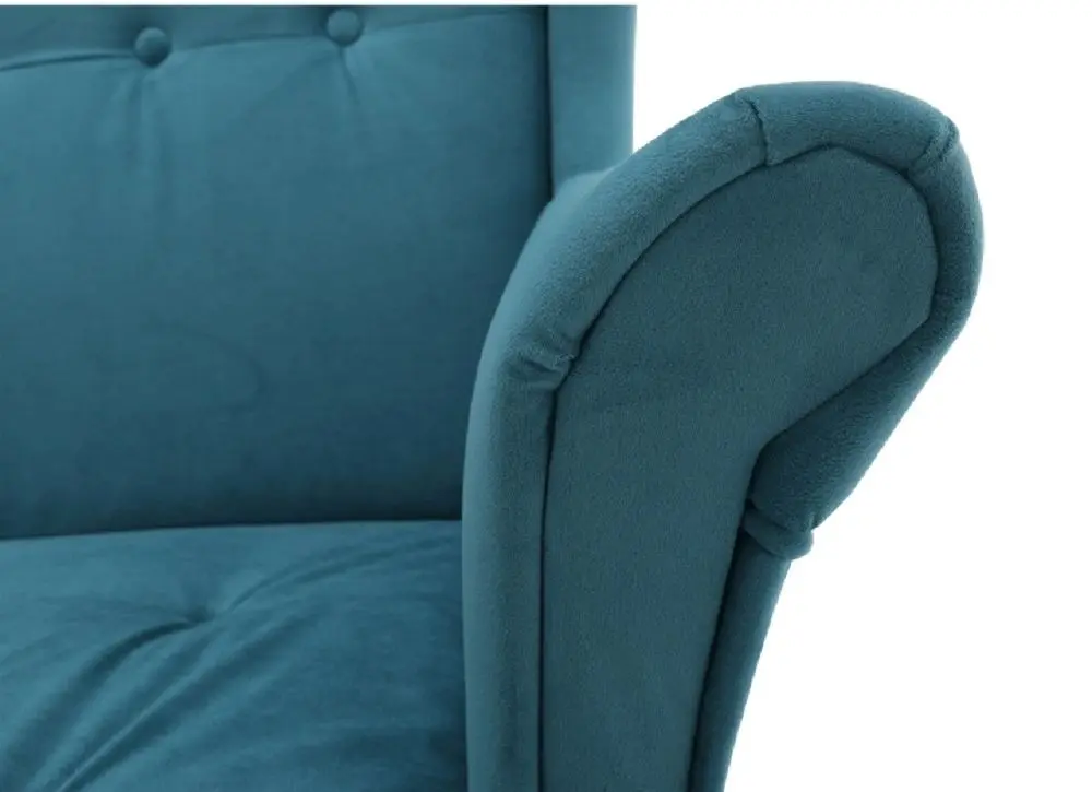 Fotoliu Tempo Kondela Rufino 2 New (Petrol/Beech) - 7