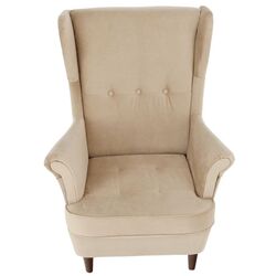 Кресло Tempo Kondela Rufino 3 (Gold-Beige/Walnut) Thumb