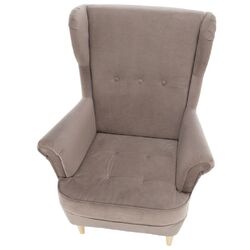 Fotoliu Tempo Kondela Rufino 3 (Grey-beige/Beech) Thumb