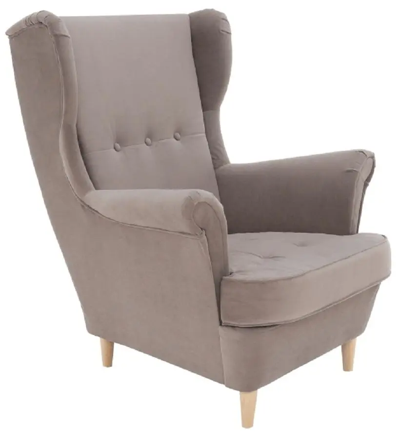 Fotoliu Tempo Kondela Rufino 3 (Grey-beige/Beech)