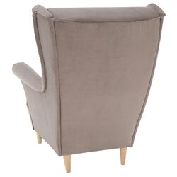 Fotoliu Tempo Kondela Rufino 3 (Grey-beige/Beech) Thumb