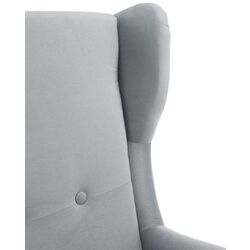 Fotoliu Tempo Kondela Rufino 3 (Light Grey/Walnut) Thumb