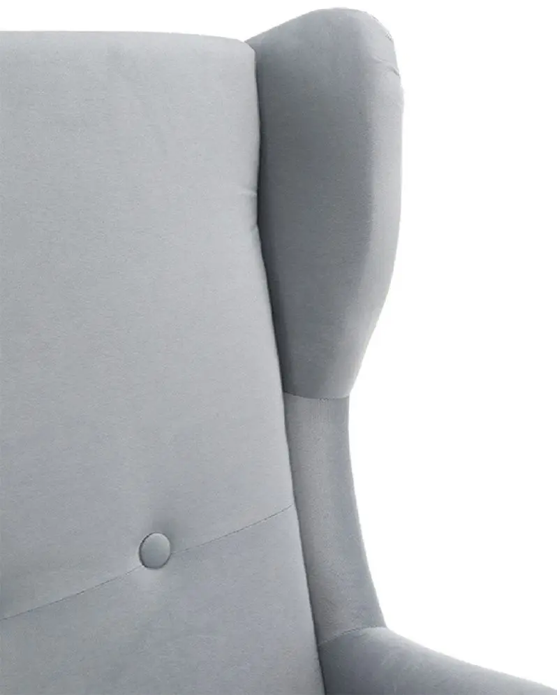 Fotoliu Tempo Kondela Rufino 3 (Light Grey/Walnut)