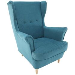 Fotoliu Tempo Kondela Rufino 3 (Petrol/Beech) Thumb