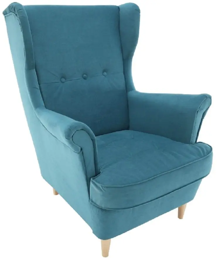 Fotoliu Tempo Kondela Rufino 3 (Petrol/Beech) - 3