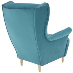 Fotoliu Tempo Kondela Rufino 3 (Petrol/Beech) Thumb